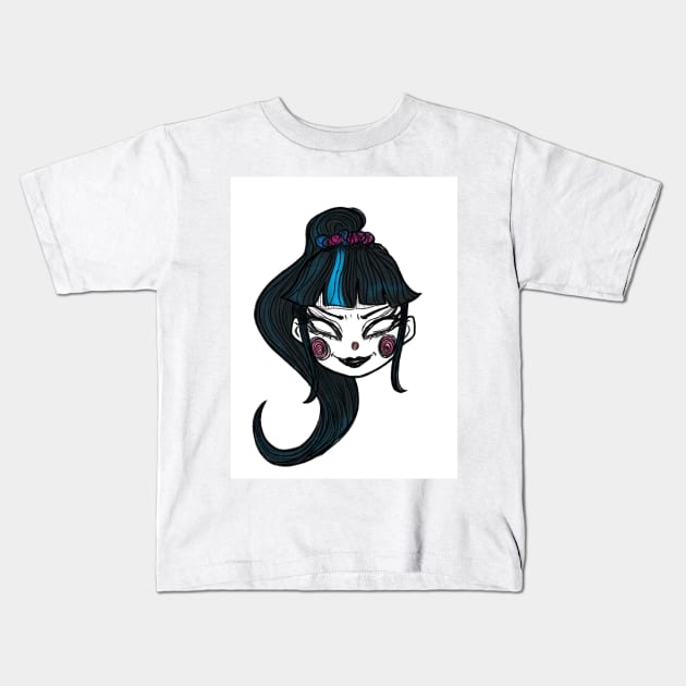 Punchline Kids T-Shirt by Quiet.Sylph